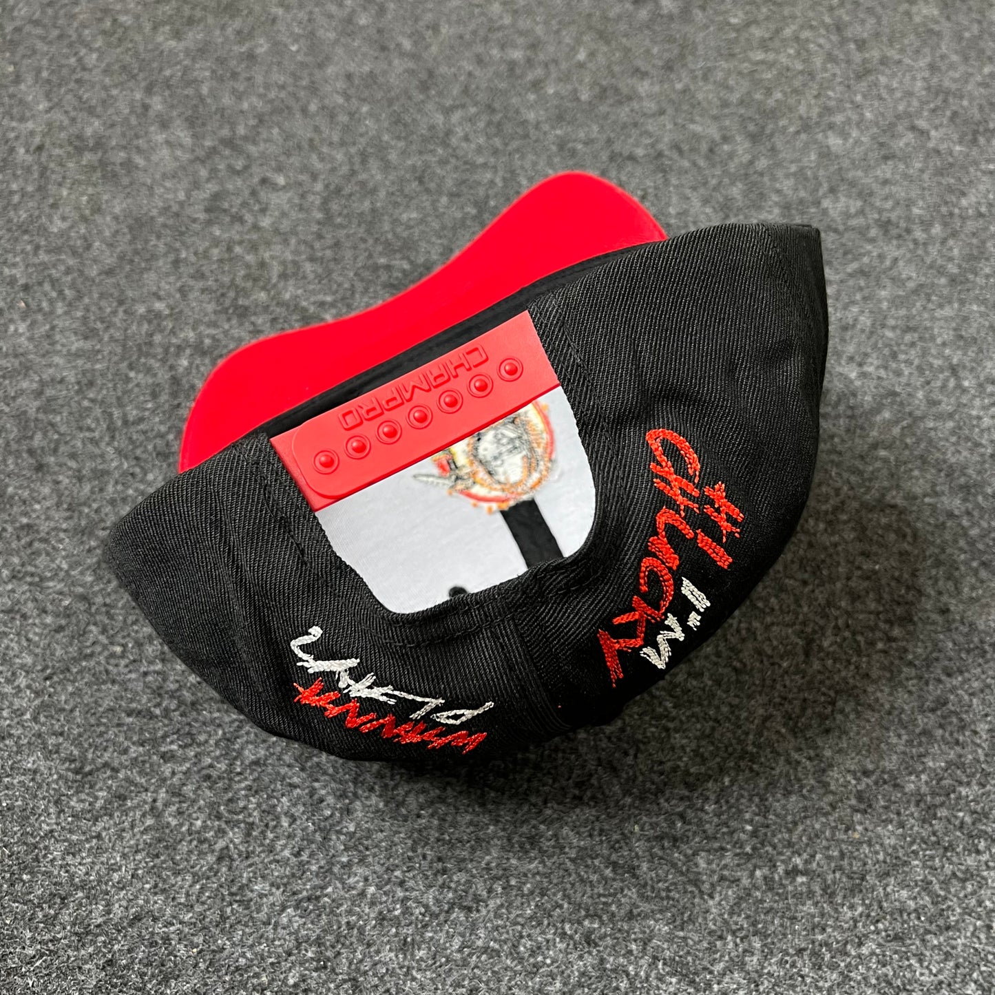 Chucky Horror Graphic Hat – Black & Red