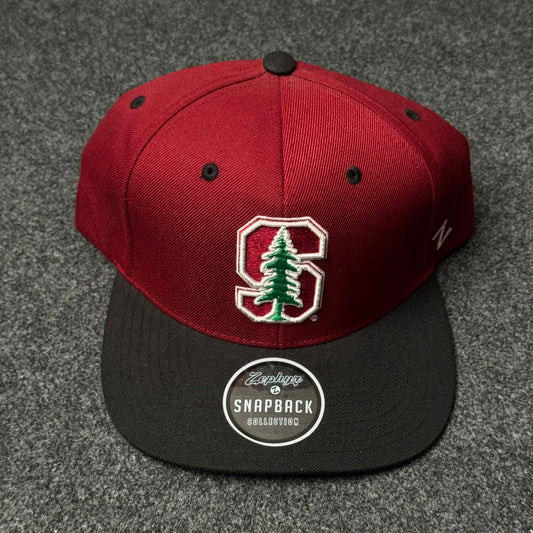 Stanford Cardinal "Block S" Two-Tone Snapback Cap