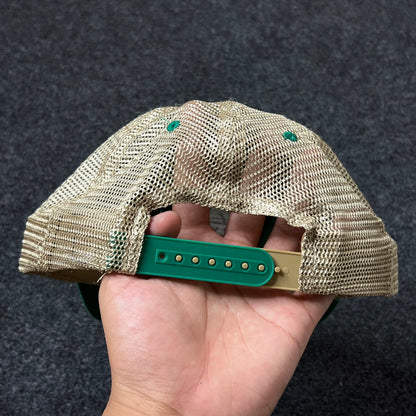 Flyers Distressed Baseball Hat – Green & Khaki