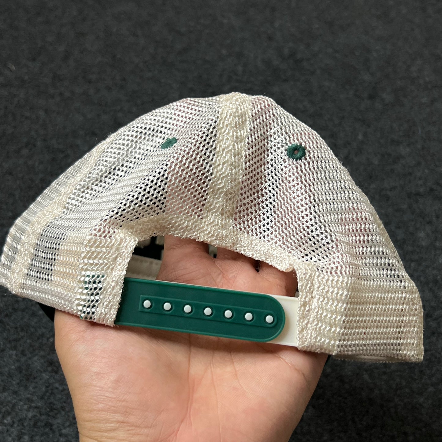 Maine Baseball Hat -  Green & White