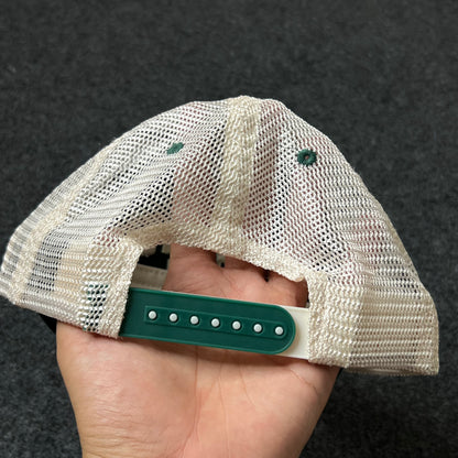 Maine Baseball Hat -  Green & White