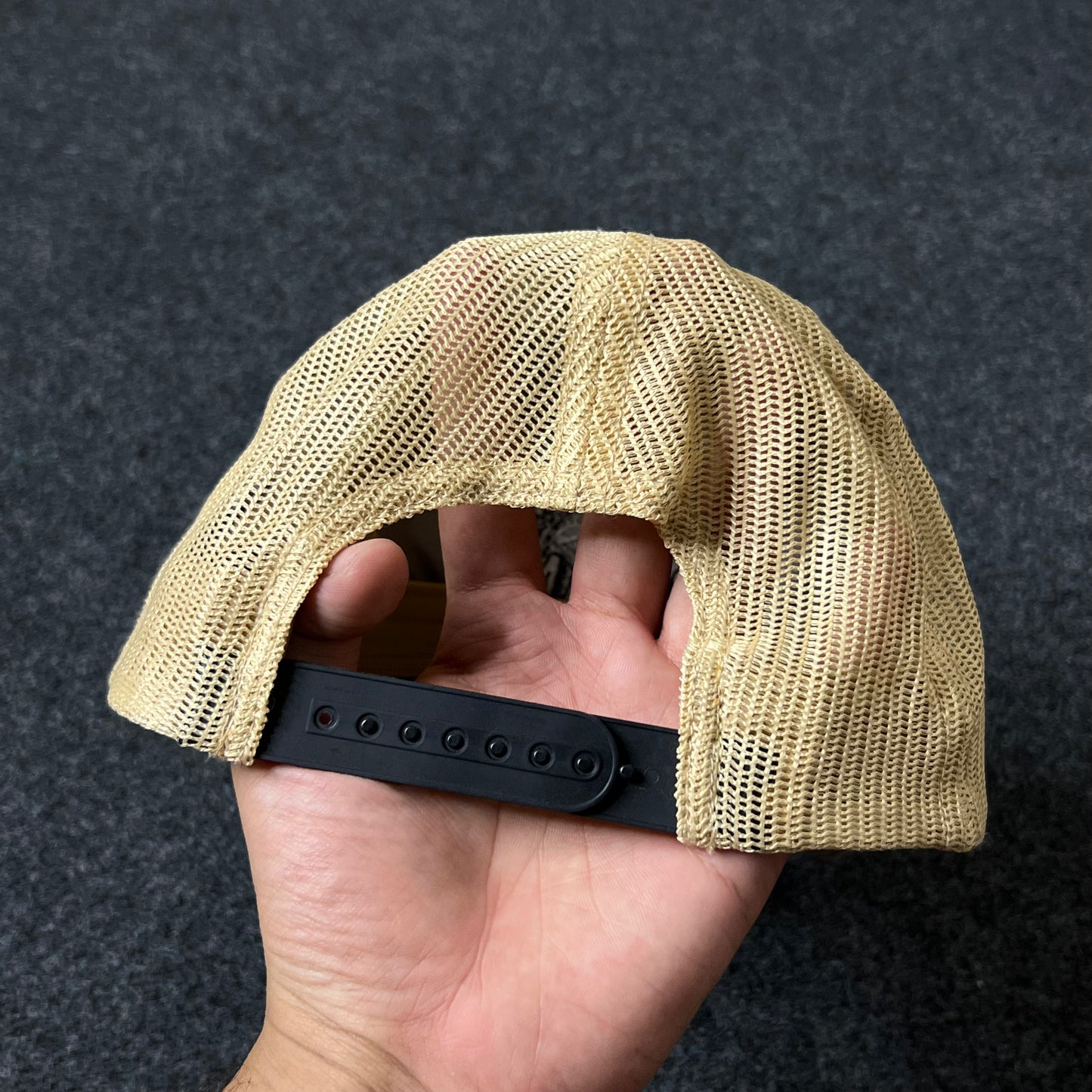 Godzilla Baseball Hat – Brown & Tan