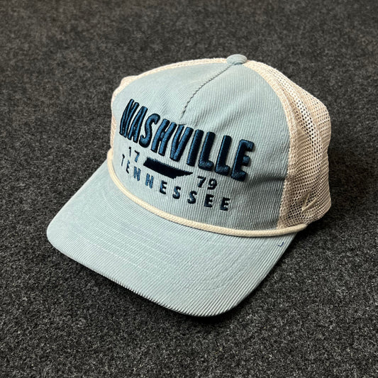 Nashville Tennessee Baseball Hat – Vintage Music City Style