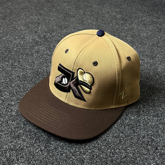 DK Fitted Cap – Tan & Brown Edition ( S size )