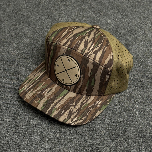 Realtree Camo Compass 7-Panel Cap