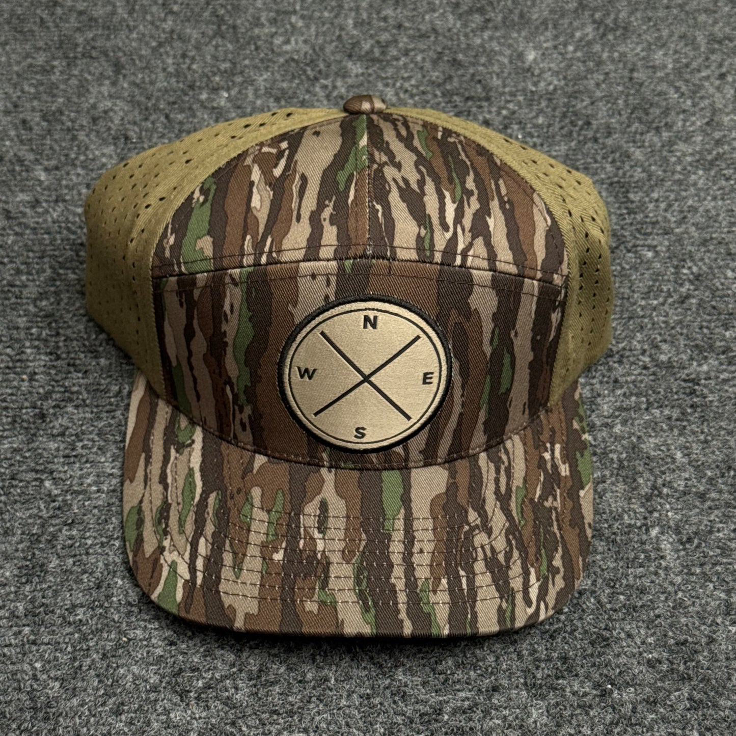 Realtree Camo Compass 7-Panel Cap