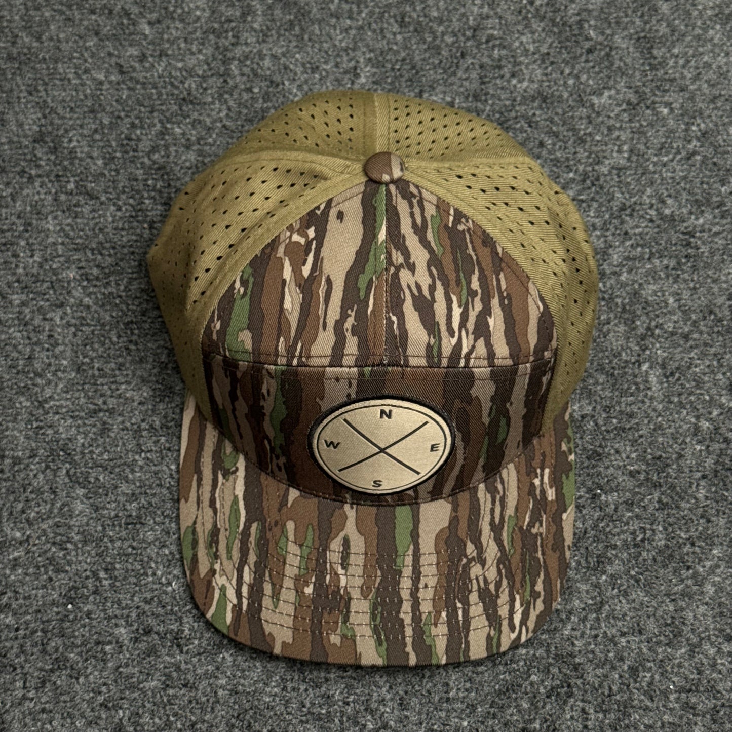 Realtree Camo Compass 7-Panel Cap