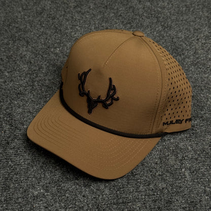 Muley Freak Antler Performance Rope Cap – Coyote Brown