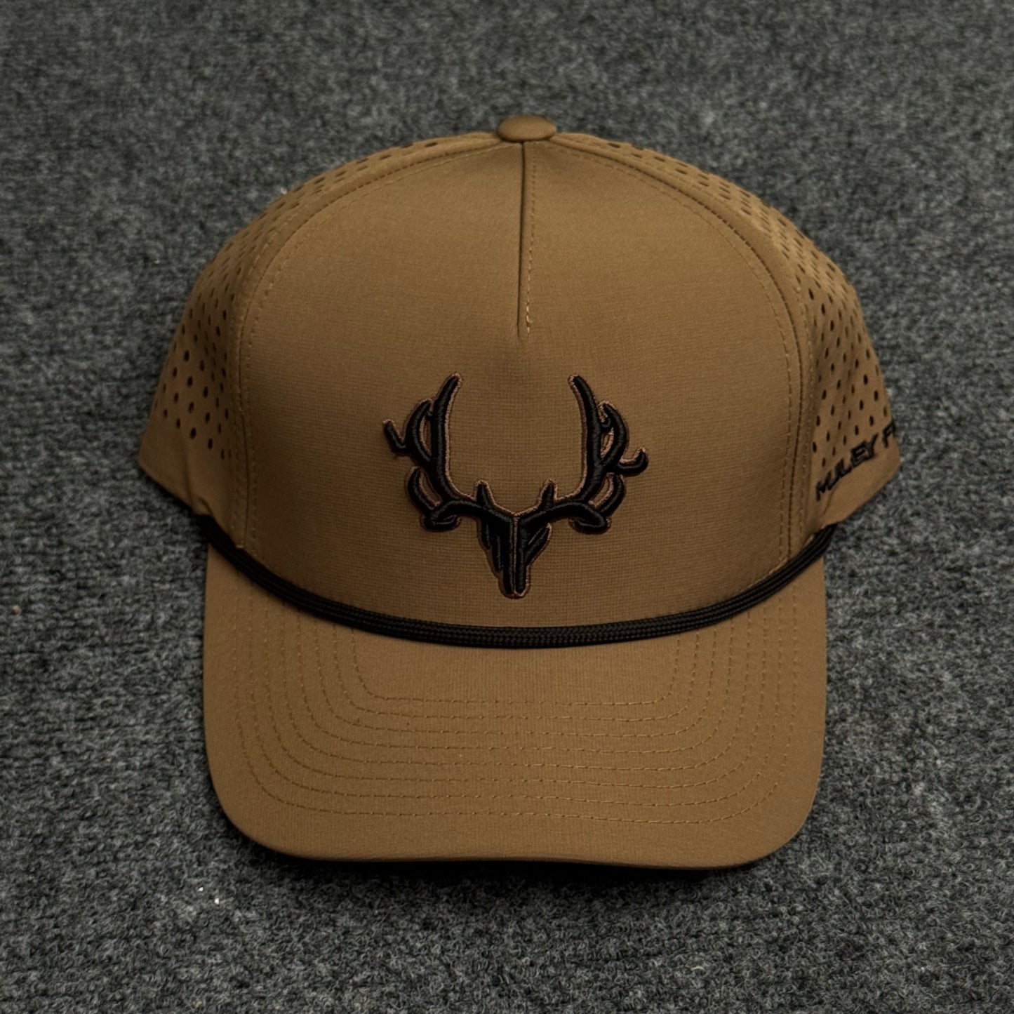 Muley Freak Antler Performance Rope Cap – Coyote Brown
