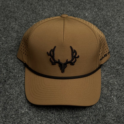Muley Freak Antler Performance Rope Cap – Coyote Brown