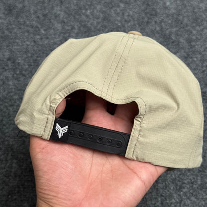 Young Powersports emblem in the Khaki/Sand colorway Cap