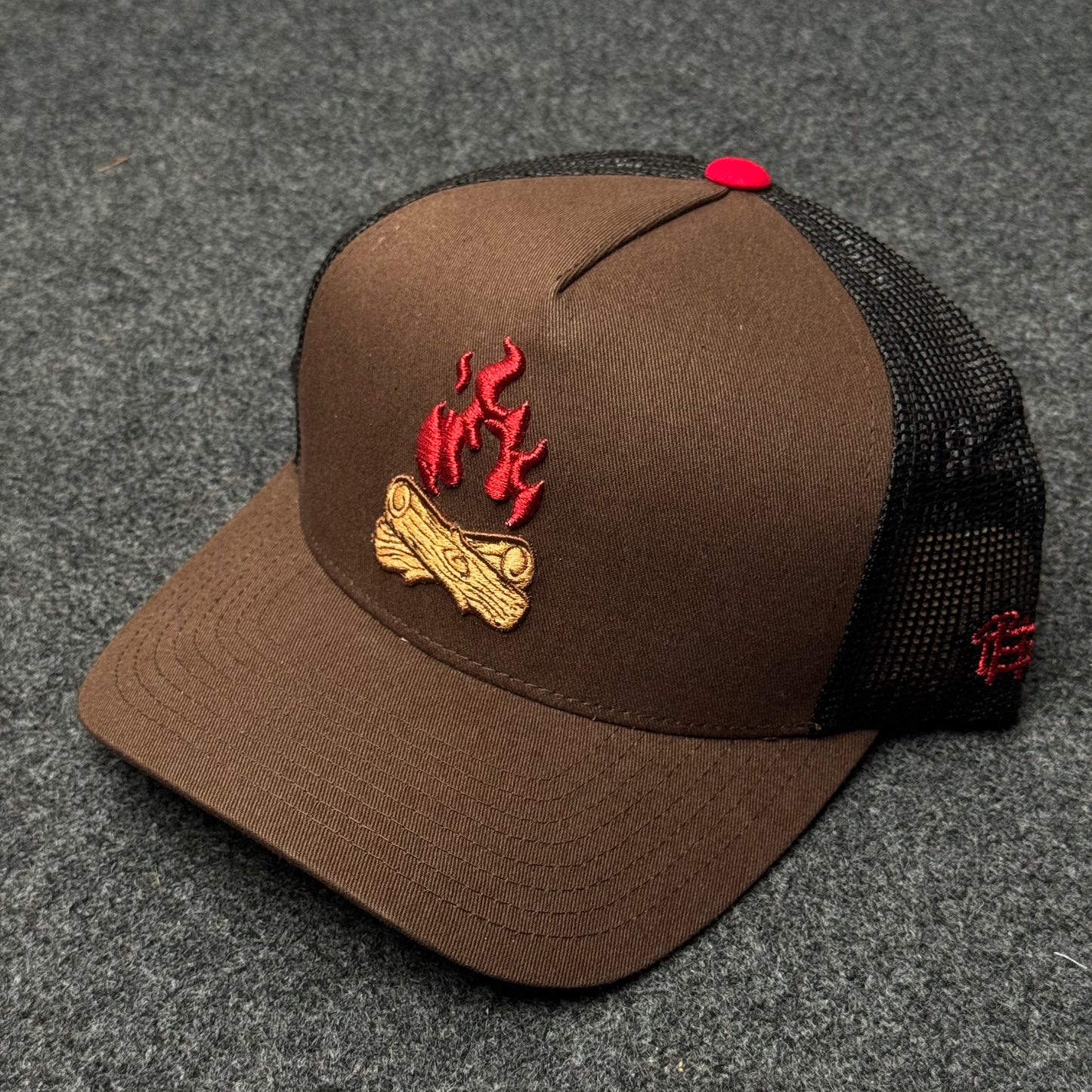 Good Hats Camp Fire Hazel Brown Edition Snapback Cap