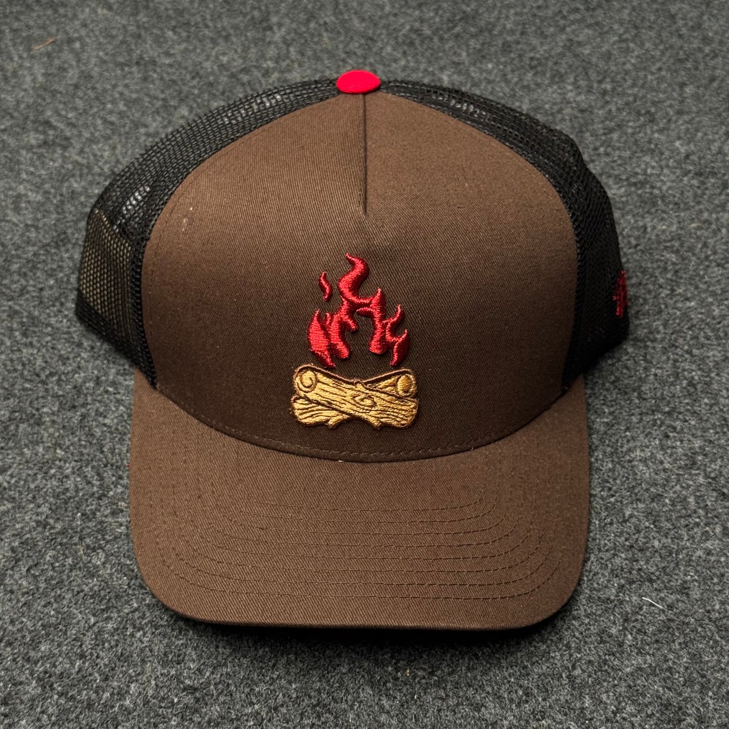 Good Hats Camp Fire Hazel Brown Edition Snapback Cap