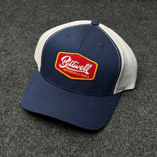 Biltwell "Motorcycle Parts" Heritage Trucker Cap