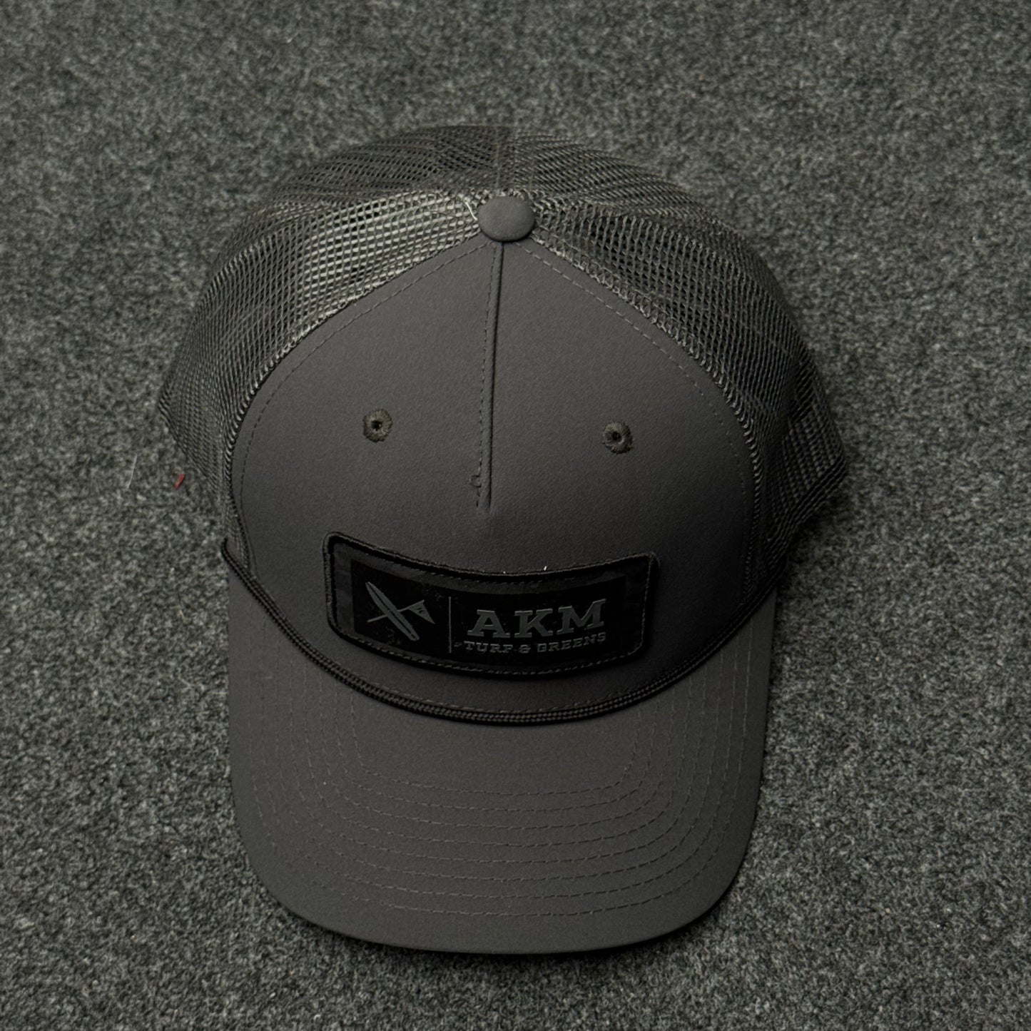 AKM Turf & Greens custom trucker Cap