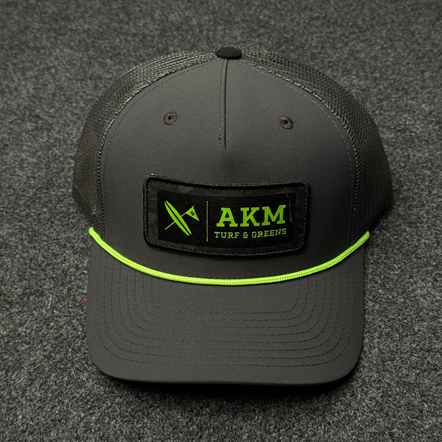 AKM Turf & Greens rope Trucker Cap