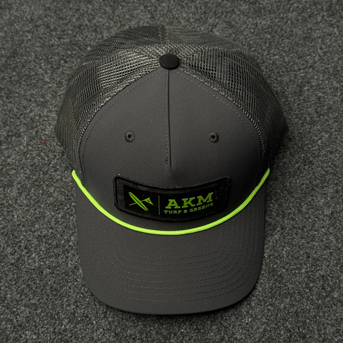 AKM Turf & Greens rope Trucker Cap