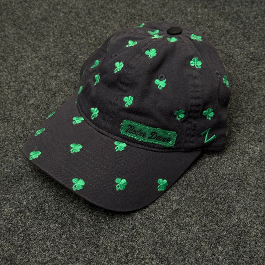 Notre Dame Fighting Irish Adjustable "All-Over" Shamrock Cap