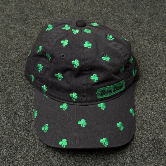 Notre Dame Fighting Irish Adjustable "All-Over" Shamrock Cap