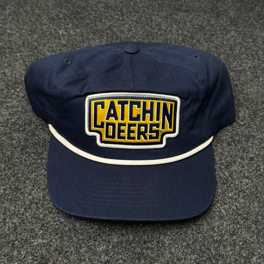 Catchin' Deers Midnight  Rope Foundation Cap