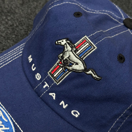 Ford Mustang Tri-Bar Pony Adjustable Cap