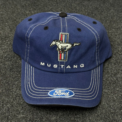 Ford Mustang Tri-Bar Pony Adjustable Cap