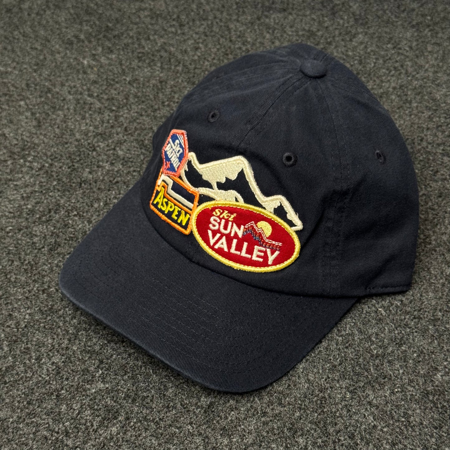 Aspen & Sun Valley  Patchwork Baseball Cap