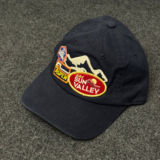 Aspen & Sun Valley  Patchwork Baseball Cap