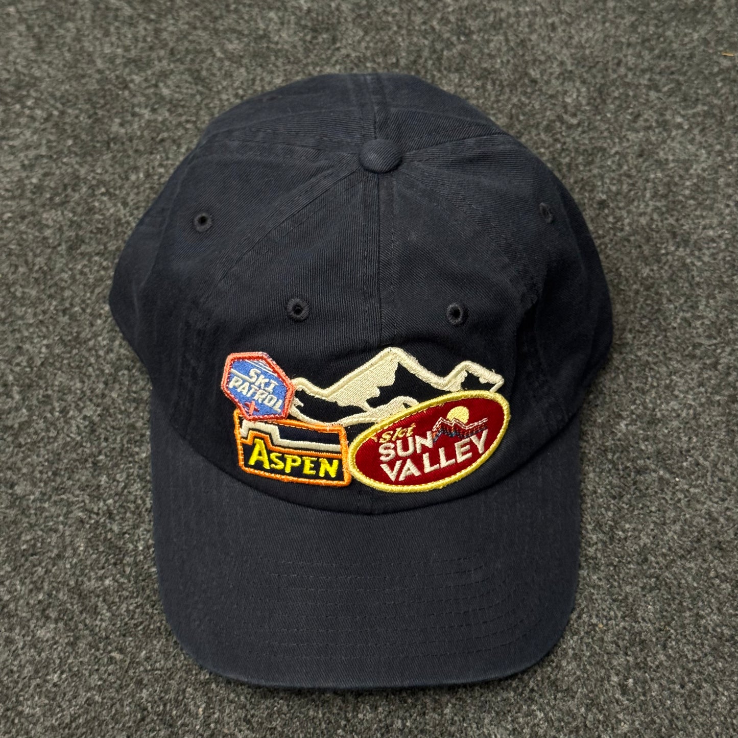 Aspen & Sun Valley  Patchwork Baseball Cap
