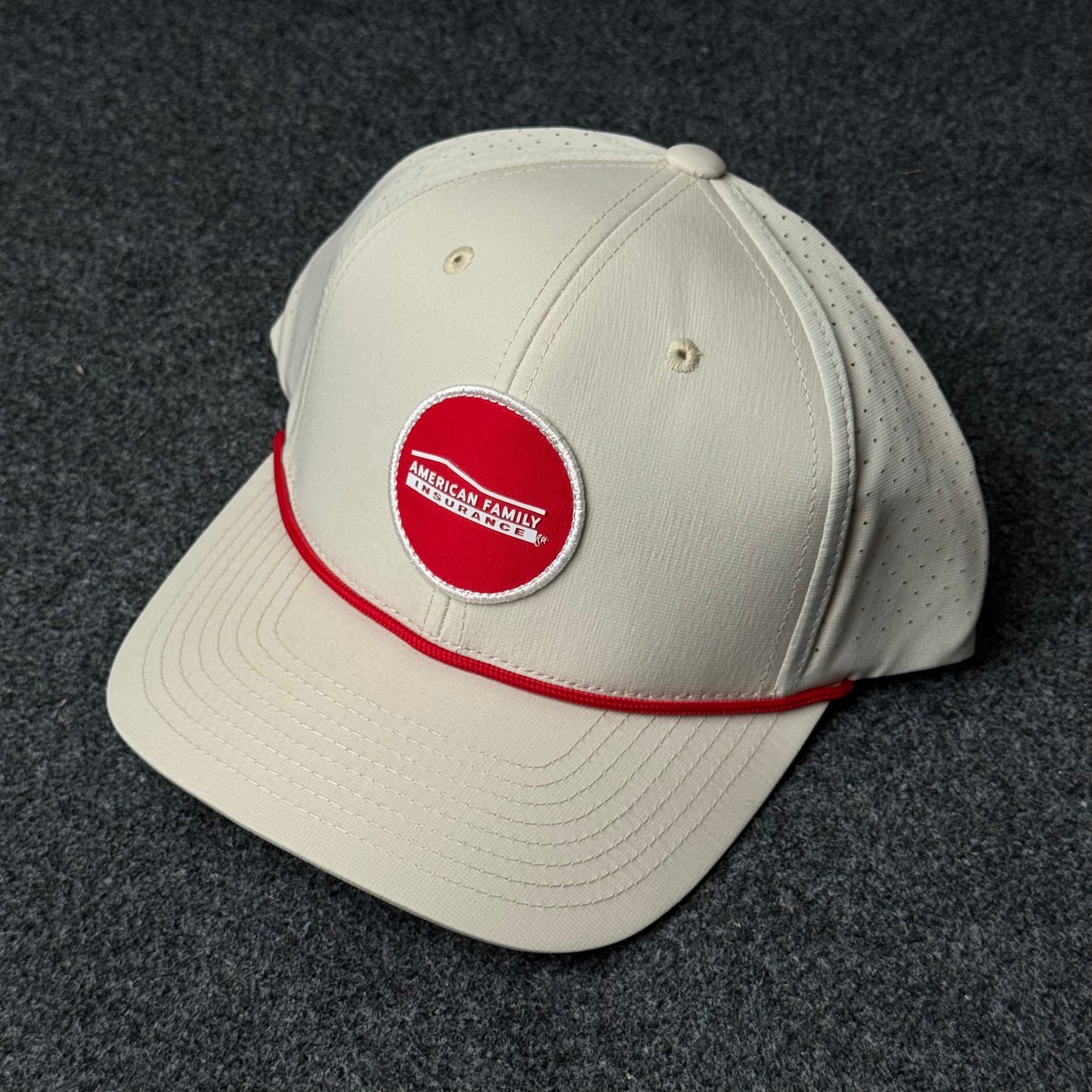 American Family Insurance branded golf rope cap