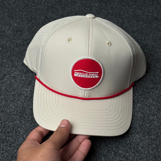 American Family Insurance branded golf rope cap