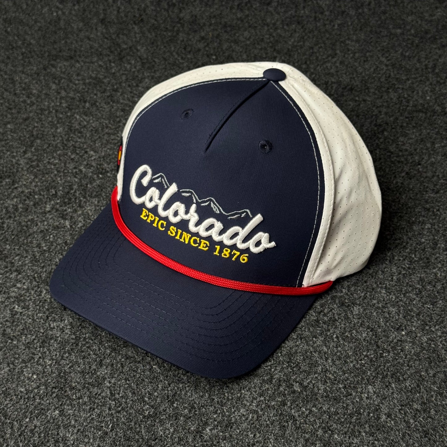Colorado Refresh Perforated Slight Curve Snapback Cap