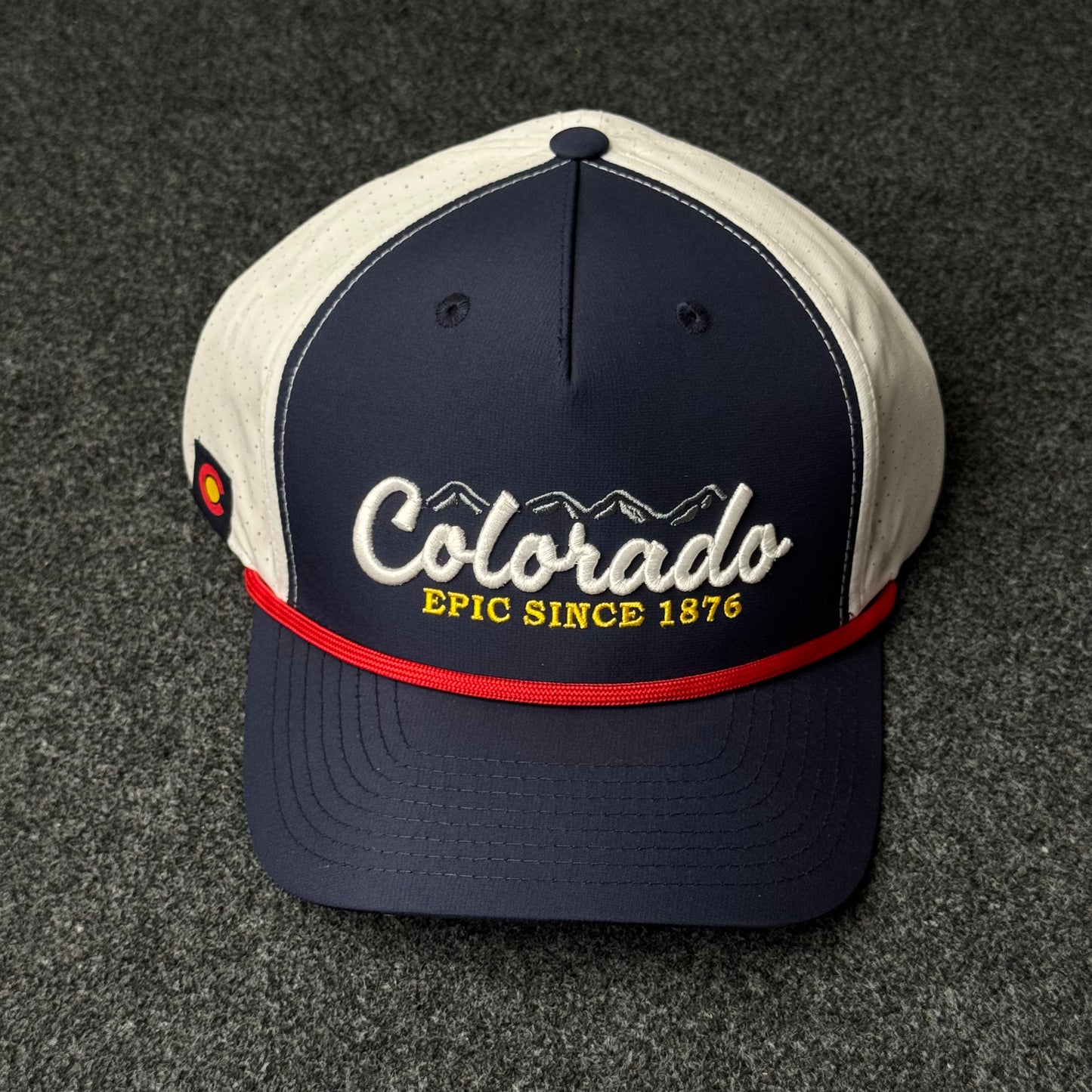 Colorado Refresh Perforated Slight Curve Snapback Cap