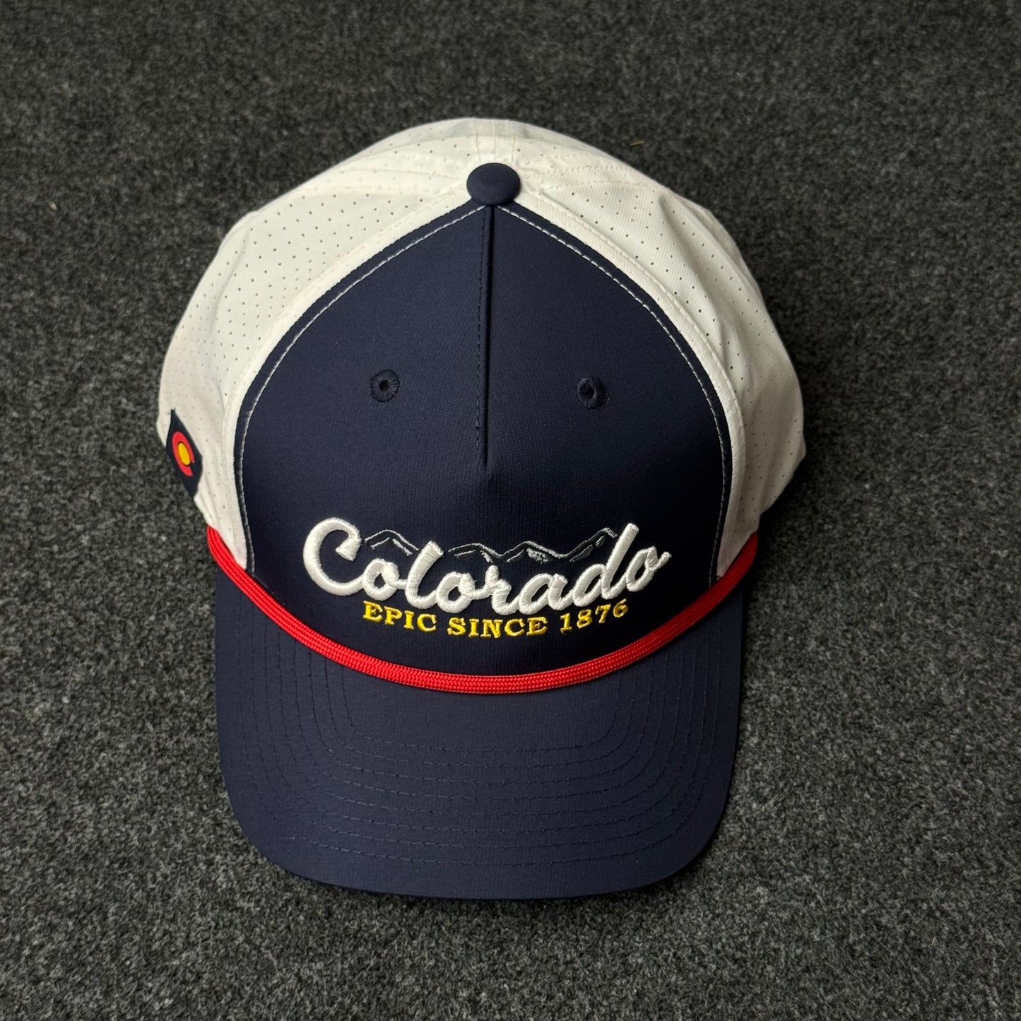 Colorado Refresh Perforated Slight Curve Snapback Cap