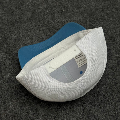 Light Blue and White  Mesh Trucker Cap