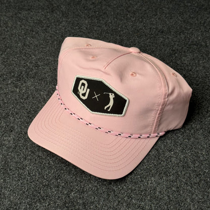OU Hat + Nish™ Beaded Rope Cap
