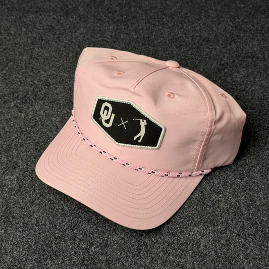 OU Hat + Nish™ Beaded Rope Cap