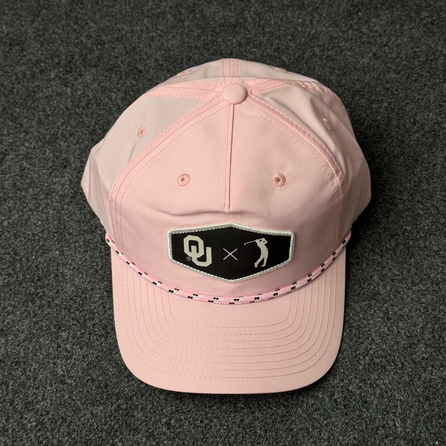OU Hat + Nish™ Beaded Rope Cap