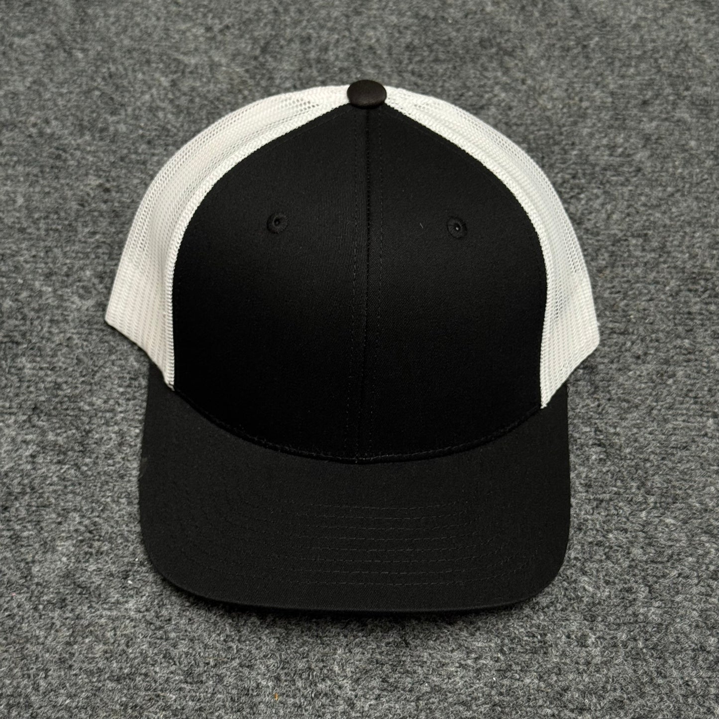Black and White Trucker Cap