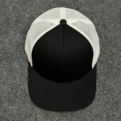 Black and White Trucker Cap