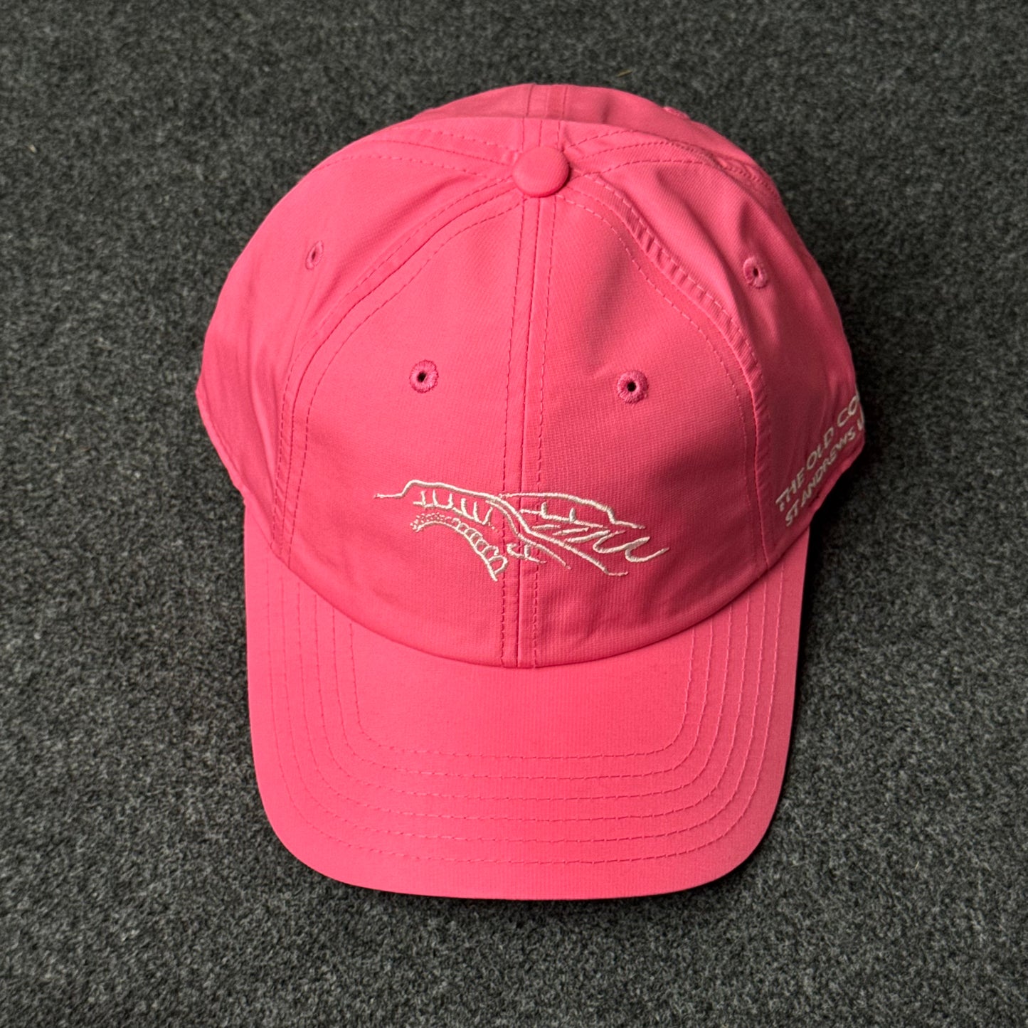 The Old Co. St. Andrews Pink Baseball Cap