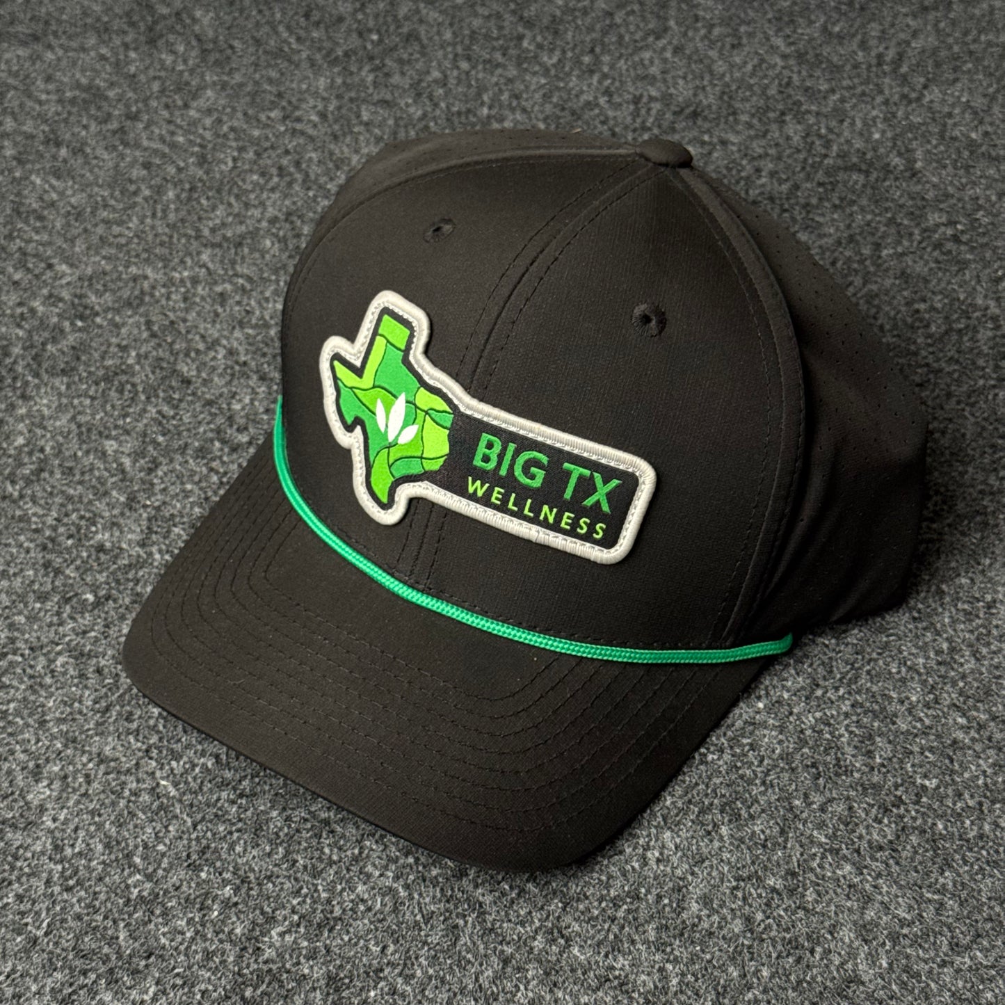 "BIG TX WELLNESS" logo Baseball Cap