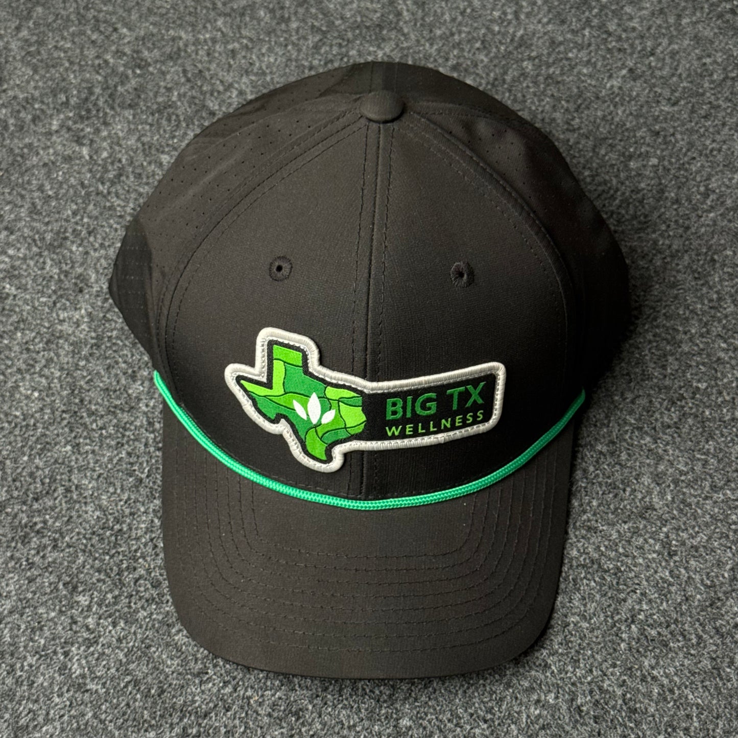 "BIG TX WELLNESS" logo Baseball Cap
