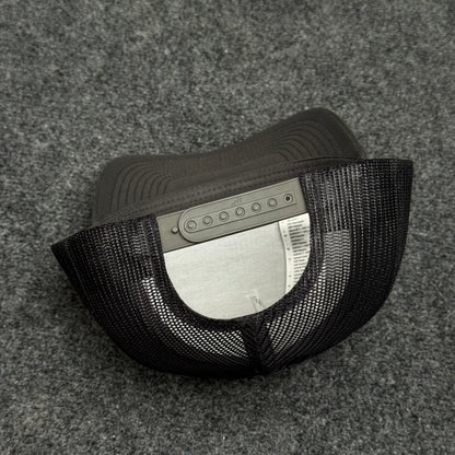 Dark Gray and Black Trucker Cap