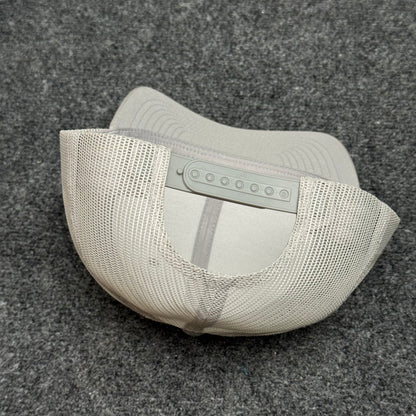 Light Gray Mesh Trucker Cap