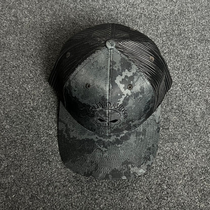 Hurley Davidson Trucker Cap – Skull Emblem