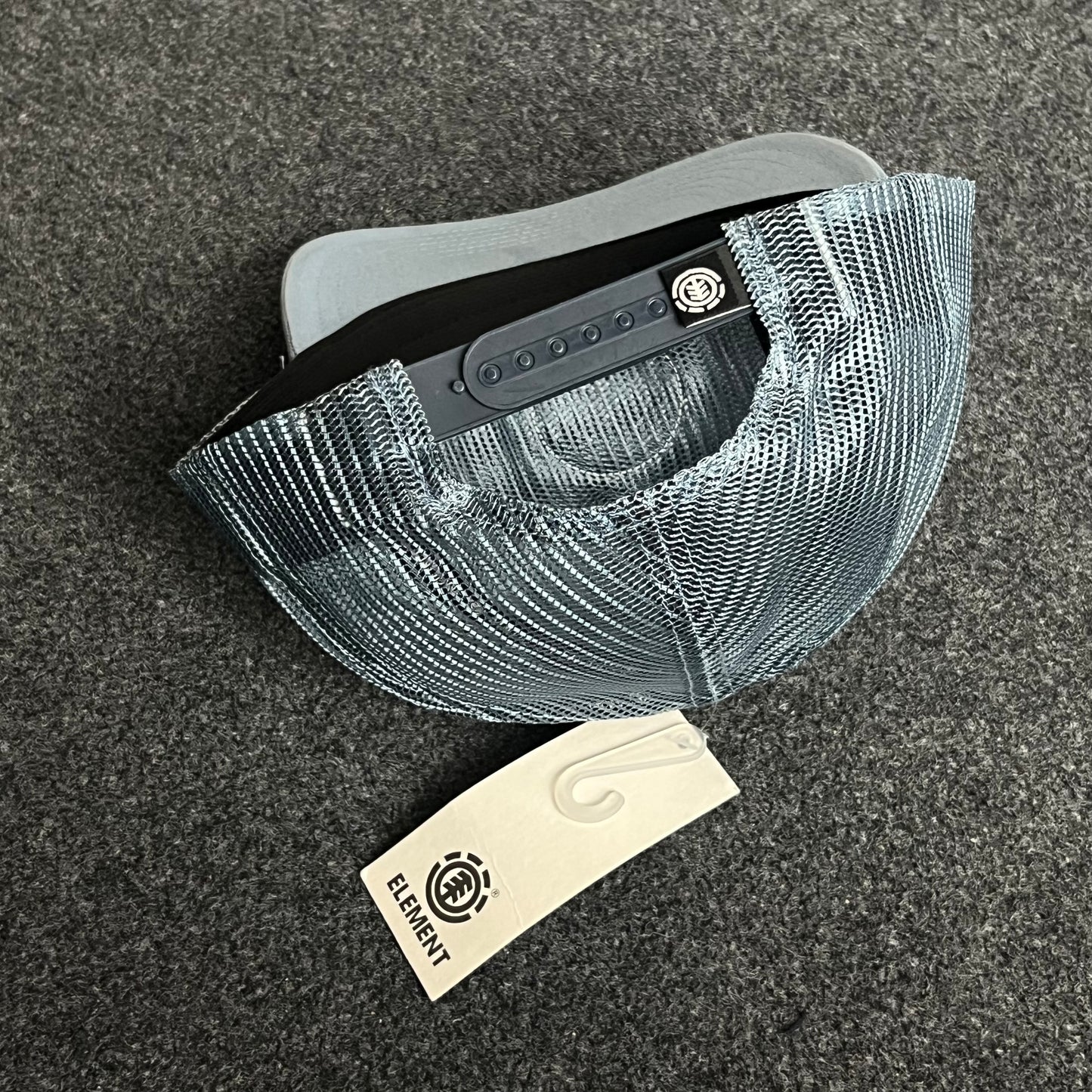 Blue Mesh Trucker Cap – Element Logo Patch