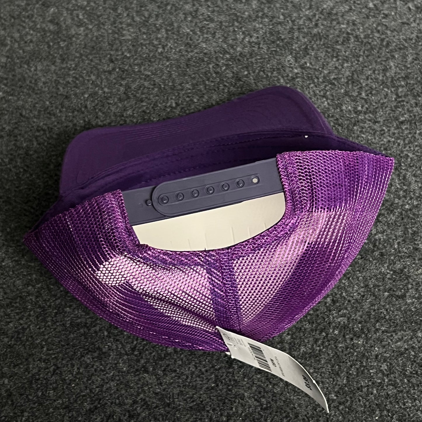Bass Pro Shops Mesh Trucker Cap – Purple & White Edition