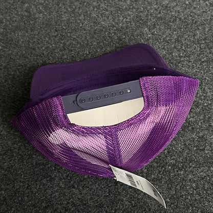 Bass Pro Shops Mesh Trucker Cap – Purple & White Edition