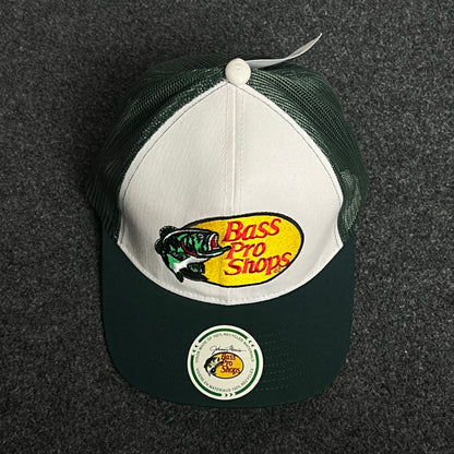 Bass Pro Shops Mesh Trucker Cap – Dark Green Edition